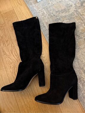 Ralph Lauren Artizan Knee High Suede Boots EUC 7.5